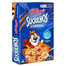 Cereal Matinal Sucrilhos Kelloggs com Flocos de Milho Sabor Original - Caixa 240g
