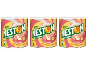 Cereal Matinal Vitamina de Pera Morango e Banana Cereal Matinal Vitamina de Pera Morango e Banana