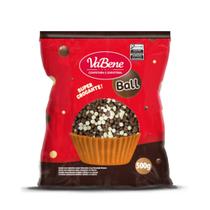 Cereal mini c/cobert. choco. ao leite e branco 500g - vabene