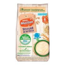 Cereal Mucilon Seleção da Natureza 5 Cereais Zero Açucar 180g - Nestlé