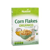 Cereal orgânico corn flakes native 300g