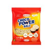 Cereal Power Mini Ball Chocolate Branco 300g - Mavalério
