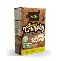 Cereal Vegano Sabor Cacau E Caramelo Vegan Crunchy 200g BiO2