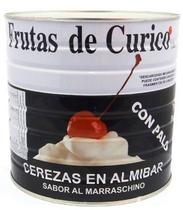 Cereja com talo marrasquino curicó balde 1,65kg