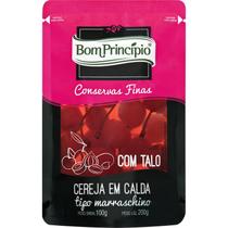 Cereja Em Calda Com Talos 100g Bom Principio