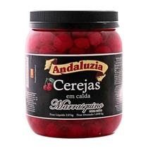 Cereja Em Calda Premium Marrasquino Com Cabo 2,0 Kg - Andaluzia