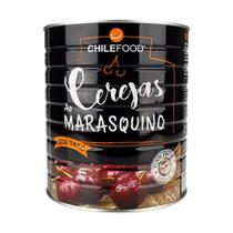 Cereja sem talo ao marrasquino chilena lata 2,2kg drenado