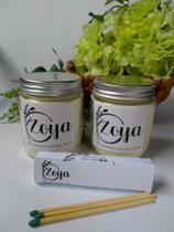Cerejeira aroma 2 potes vela perfumada Vela aromática Zoya
