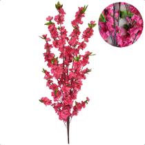 Cerejeira Cores Artificial Flores sem Vaso Decorativo para sala Cerejeira Cores Artificial Flores sem Vaso Decorativo para sala