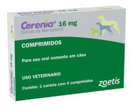 Cerenia 16 Mg Caixa Com 4 Comprimidos Para Cães - Zoetis