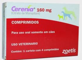 Cerenia 160 Mg - Zoetis Anti Enjoo Para Cães C/4 Comprimidos