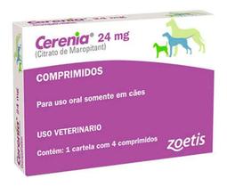 Cerenia 24 Mg - 1 Caixas Com 4 Comprimidos Produto Original - Zoetis
