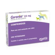 Cerenia 24mg Com 4 Comprimidos Zoetis Para Cães