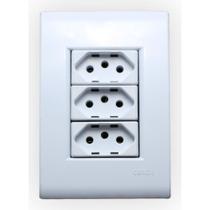Cerge Conjunto 3 Tomadas 10A-7015 Cerge Conjunto 3 Tomadas 10A-7015