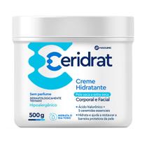 Ceridrat Creme Hidratante Corporal e Facial 500g Ceridrat Creme Hidratante Corporal e Facial 500g