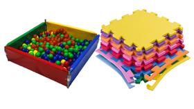 Cerquinha Infantil-Cercadinho de bolinhas-Cercadinho baby 1X1 + 4 Pisos 50x50 antiderrapantes- Kit área Kids Cerquinha Infantil-Cercadinho de bolinhas-Cercadinho baby 1X1 + 4 Pisos 50x50 antiderrapantes- Kit área Kids