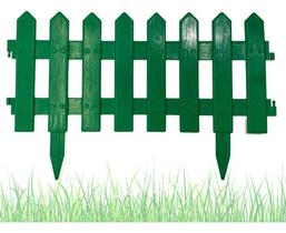 Cerquinhas Para Jardim De Plástico Verde Kit 8 Faz 4,40 mts Cerquinhas Para Jardim De Plástico Verde Kit 8 Faz 4,40 mts