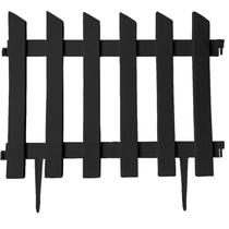 Cerquinhas Para Jardim Preta Horta Gramado Canteiro Kit 6 Cercas Jardim Ornamental Horta Plástico Faz 2 metros P Cerquinhas Para Jardim Preta Horta Gramado Canteiro Kit 6 Cercas Jardim Ornamental Horta Plástico Faz 2 metros P