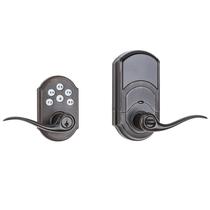 Cerradura de Puerta Kwikset Smartcode 912 con Teclado Z-Wave en Bronce Veneciano
