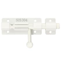 Cerrojo para Puerta Alise MCX7004-W 4" Acero Inoxidable SUS304 Blanco Cerrojo para Puerta Alise MCX7004-W 4" Acero Inoxidable SUS304 Blanco