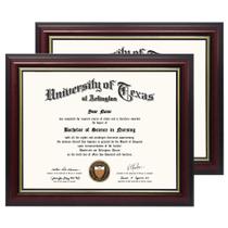 Certificate Diploma Frame Graduation Mall 21 x 29,7 cm, pacote com 2