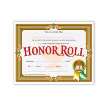 Certificate Flipside Products Honor Roll 8,5 x 11, pacote com 30 x 5 Certificate Flipside Products Honor Roll 8,5 x 11, pacote com 30 x 5