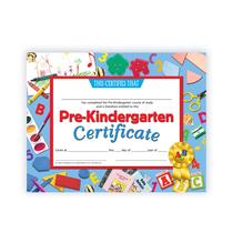 Certificate Hayes Pre-Kindergarten, pacote com 30, papel de 21,59 x 27,94 cm
