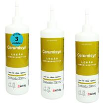 Cerumisyn 200ml Loção Ceruminolítico König Kit Com 3 unid Cerumisyn 200ml Loção Ceruminolítico König Kit Com 3 unid