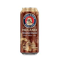 Cerveja Alemã Paulaner Weissbier Dunkel Lata 500ml