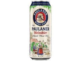 Cerveja Alemã Paulaner Weissbier München German Lata 500ml Cerveja Alemã Paulaner Weissbier München German Lata 500ml