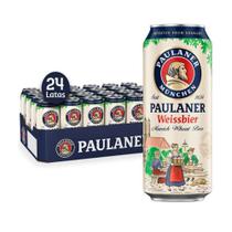 Cerveja Alemã Paulaner Weissbier München Lata 500ml (24 Und) Cerveja Alemã Paulaner Weissbier München Lata 500ml (24 Und)