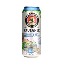 Cerveja Alemã Paulaner Weissbier Zero Álcool Lata 500ml Cerveja Alemã Paulaner Weissbier Zero Álcool Lata 500ml