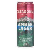 Cerveja Amber Lager Patagonia Lata 350ml