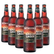 Cerveja Amber Lager PATAGONIA One Way 740ml (6 Garrafas) - Patagônia