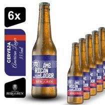 Cerveja American Lager Berggren 355ml Kit 6 unidades Cerveja American Lager Berggren 355ml Kit 6 unidades