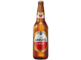 Cerveja Amstel Lager Pilsen Garrafa 600ml