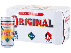 Cerveja Antarctica Original Pilsen 8 Unidades - Lata 269ml