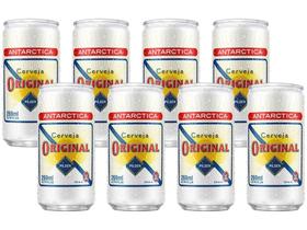 Cerveja Antarctica Original Pilsen 8 Unidades - Lata 269ml