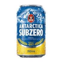Cerveja Antarctica Subzero Lata 350ml Caixa c/ 12 un Cerveja Antarctica Subzero Lata 350ml Caixa c/ 12 un