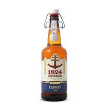 Cerveja artesanal 1824 imigração export garrafa 500ml