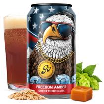 Cerveja Artesanal Go Brewing Freedom Amber Sem Glúten 355ml Cerveja Artesanal Go Brewing Freedom Amber Sem Glúten 355ml