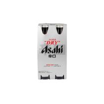 Cerveja Asahi Super Dry 330ml Kit com 4 Long neck Cerveja Asahi Super Dry 330ml Kit com 4 Long neck