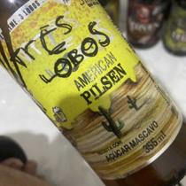 Cerveja Backer Três Lobos American Pilsen - 355ml