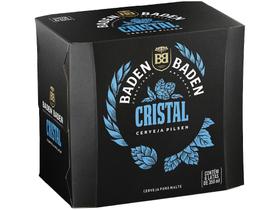 Cerveja Baden Baden Cristal Lata 350 ml Pack com 6 Unidades