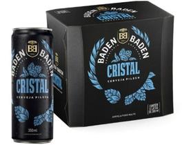 Cerveja Baden Baden Cristal Pilsen Lager - 6 Unidades Lata 350ml