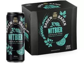 Cerveja Baden Baden Witbier Ale - 6 Unidades Lata 350Ml Cerveja Baden Baden Witbier Ale - 6 Unidades Lata 350Ml