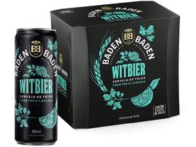 Cerveja Baden Baden Witbier Ale - 6 Unidades Lata 350ml Cerveja Baden Baden Witbier Ale - 6 Unidades Lata 350ml