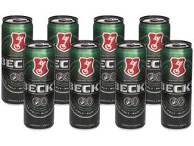 Cerveja Becks Puro Malte Lager 350ml - 8 Unidades Cerveja Becks Puro Malte Lager 350ml - 8 Unidades