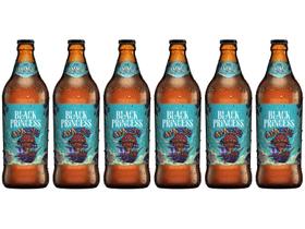 Cerveja Black Princess APA-82 6 Unidades Garrafa 600ml