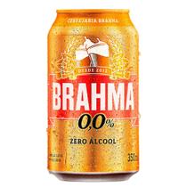Cerveja Brahma 0,0% Zero Álcool Lata 350ml